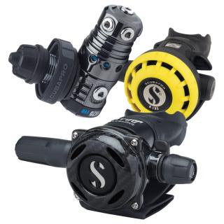 Automatika Scubapro MK25 EVO / A700 CARBON BLACK TECH / R 195 Varianta: INT 232