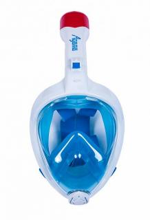 Celoobličejová maska na šnorchlování AGAMA modrá Velikost: L/XL