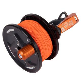 Cívka Apeks LIFELINE GUIDE 120 m Barva: oranžová