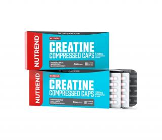 CREATINE COMPRESSED CAPS, 120 kapslí,