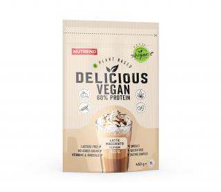 DELICIOUS VEGAN PROTEIN, 450 g, latte macchiato