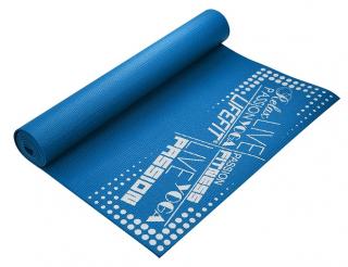 Fitness Podložka Lifefit Slimfit, 173x58x0,4cm, modrá