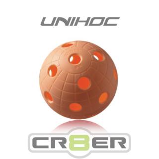 Florbalový míček Unihoc Cr8er oranžový