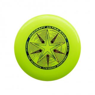 Frisbee Discraft Ultra-Star 175g žlutý Barva: žlutá