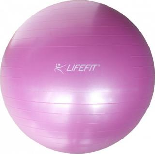 Gymnastický míč Lifefit Anti-Burst 55 cm, růžový