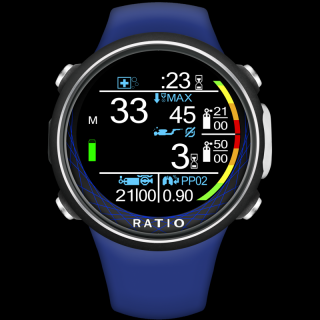 iDive Color Tech+ modré