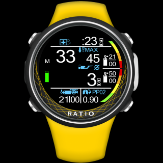 iDive Color Tech+ žluté
