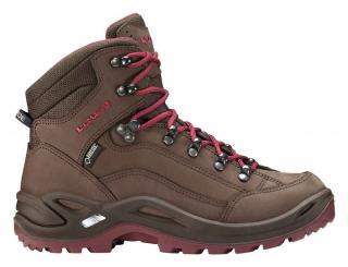 Lowa Renegade II GTX MID lady espresso/berry Velikost UK: 4,5 UK