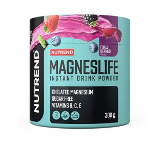 MAGNESLIFE INSTANT DRINK POWDER, 300 g, pomeranč