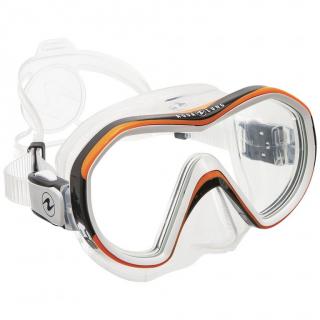 Maska Aqualung Reveal X1 silikon transparent oranžová Barva: oranžová