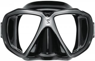 Maska Scubapro Spectra Black silicon Barva: stříbrná
