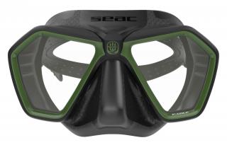Maska SeacSub Eagle černý silikon Barva: Zelená
