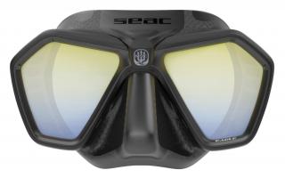 Maska SeacSub Eagle zrcadlový zorník, černá-žlutá skla