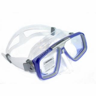 Maska Technisub Look transparent blue