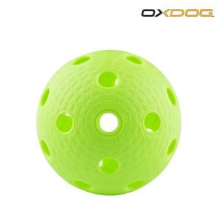 Míček florbalový Oxdog Rotor barevný Barva: Zelená
