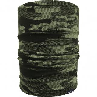 Multifunkční šátek Bula Printed Wool Tube Camo
