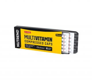 MULTIVITAMIN COMPRESSED CAPS, 60 kapslí,