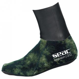 Neoprenové ponožky SeacSub Seal Skin Camo zelené Velikost: L