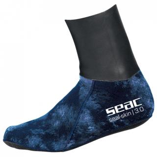 Neoprenové ponožky SeacSub Skin camo modré Velikost: M