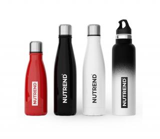 Nerezová láhev, bíločerná 750 ml