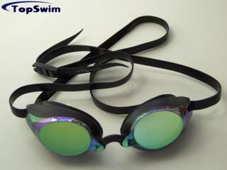 Plavecké brýle Topswim Race mirror Gold