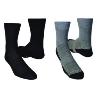 Ponožky Vavrys Lighttrek CMX 2pack černá-šedá Velikost: 40-42