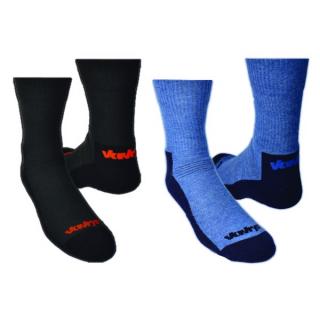 Ponožky Vavrys Trek CMX 2-pack černá-modrá Velikost: 34-36