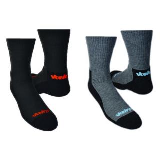 Ponožky Vavrys Trek CMX 2-pack černá-šedá Velikost: 40-42