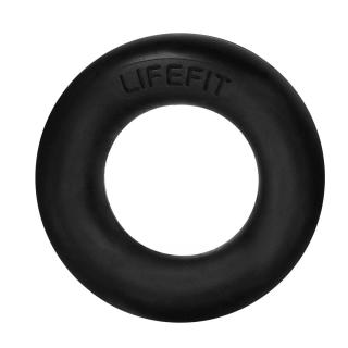 Posilovač prstů LIFEFIT RUBBER RING černý