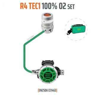 Regulátor Tecline R4 TEC1 100% O2 STAGE SET