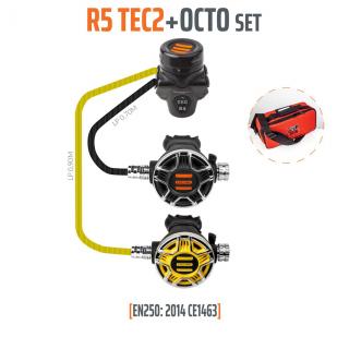 Regulátor Tecline R5 TEC2 s octopusem EN250:2014