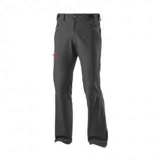 Salomon Wayfarer Pant M Black/Victory Red Velikost: 50