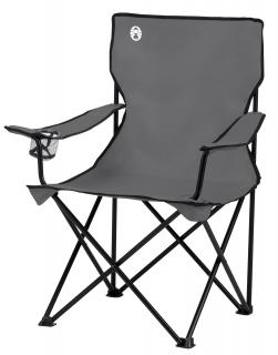 Skládací židle Coleman Standard Quad Chair Dark Grey 2 ks + Coleman Mini Camp table SET