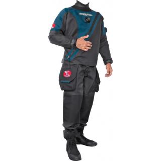 Trilaminátový suchý oblek Dive System Solo Navy blue Velikost suchého obleku: XL+