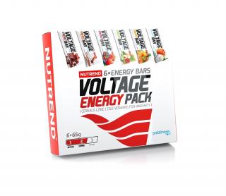VOLTAGE ENERGY BAR dárkové balení, 6x65 g, mix příchutí