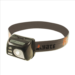 YATE VEGA AKU Čelová lampa černá