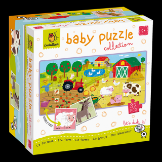 LUDATTICA Farma dětské puzzle 32 dílků