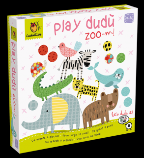 LUDATTICA Zoo-m Zvířátka vkládací hra