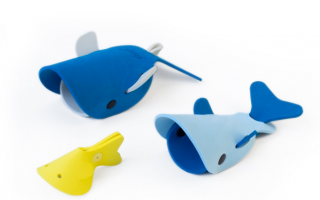 QUUTopia Hlubokomořské velryby - Puzzle do vody 3D