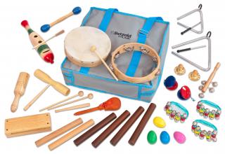 Taška s hudebními nástroji pro děti, 26 ks