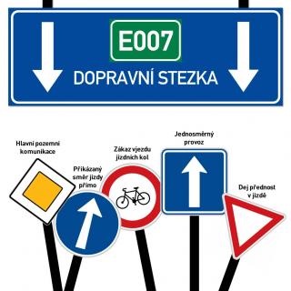 Tematická dopravní stezka E007 - Elektronické podklady v pdf