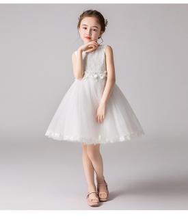 Ever Pretty dětské bílé šaty s krajkou 3386 Velikost: 110