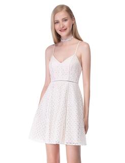 Ever Pretty letní krátké šaty s krajkou 5655 Velikost: 36 / 04 / 08