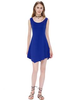 Ever Pretty letní pružné šaty 1014 modré Velikost: 36 / 04 / 08