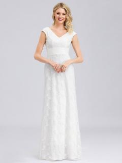 Ever Pretty luxusní bílé šaty 0865 Velikost: 36 / 04 / 08