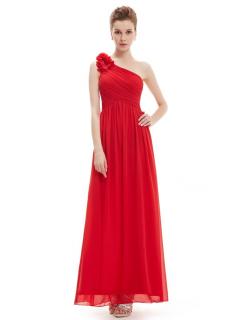 Ever Pretty plesové šaty červené 8237 RD Velikost: 42 / 10 / 14