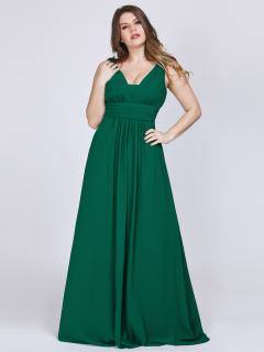 Ever Pretty plesové šaty elegantní zelené 8110 Velikost: 42 / 10 / 14