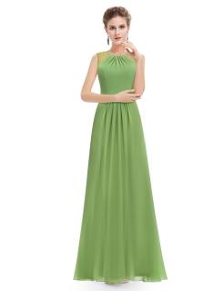 Ever Pretty plesové šaty s jemnou krajkou zelené 8742 Velikost: 44 / 12 / 16