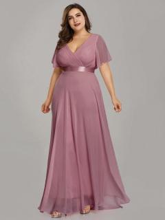 Ever Pretty plesové šaty tmavě růžové 9890 Velikost: 36 / 04 / 08