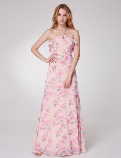 Ever Pretty růžové letní šaty 7239 Velikost: 38 / 06 / 10
